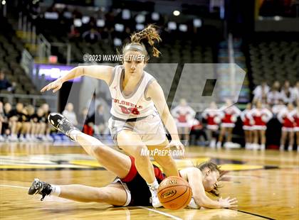 Thumbnail 2 in Holy Cross vs Dixie (2023 9th Region Girls Basketball Tournament) photogallery.