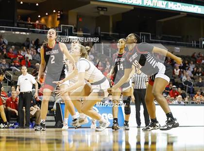 Thumbnail 2 in Holy Cross vs Dixie (2023 9th Region Girls Basketball Tournament) photogallery.