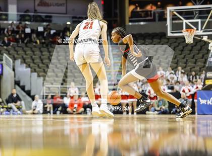 Thumbnail 1 in Holy Cross vs Dixie (2023 9th Region Girls Basketball Tournament) photogallery.