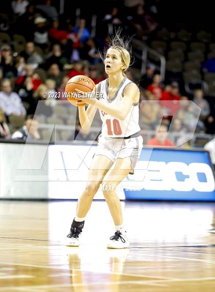 Thumbnail 2 in Holy Cross vs Dixie (2023 9th Region Girls Basketball Tournament) photogallery.