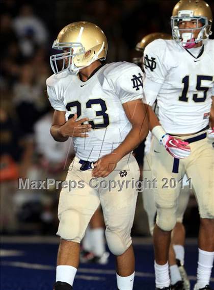 Thumbnail 3 in Notre Dame @ Chaminade photogallery.