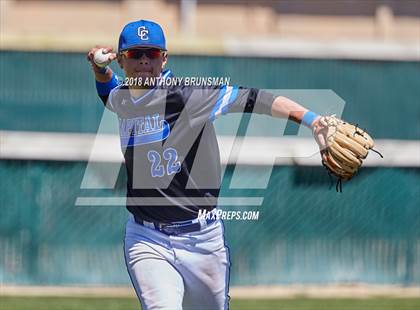 Thumbnail 2 in Capital Christian vs. El Dorado (CIF SJS D4 Final - Game 2) photogallery.