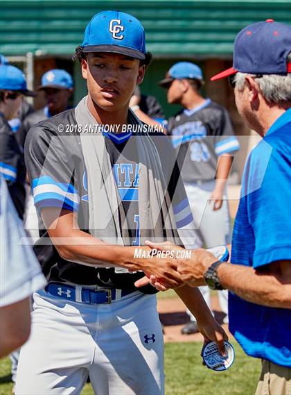 Thumbnail 2 in Capital Christian vs. El Dorado (CIF SJS D4 Final - Game 2) photogallery.