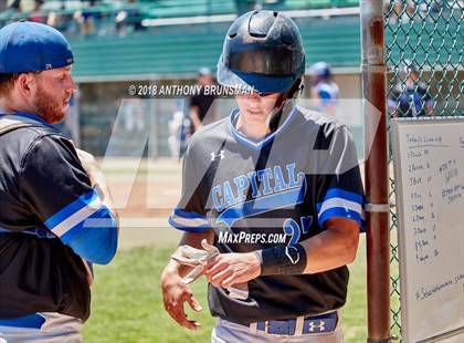 Thumbnail 2 in Capital Christian vs. El Dorado (CIF SJS D4 Final - Game 2) photogallery.