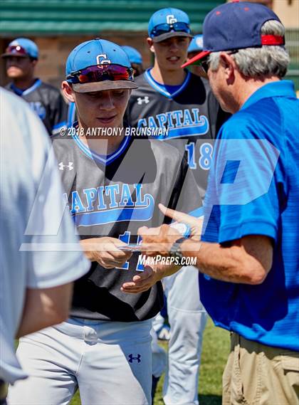 Thumbnail 1 in Capital Christian vs. El Dorado (CIF SJS D4 Final - Game 2) photogallery.