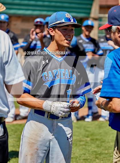 Thumbnail 1 in Capital Christian vs. El Dorado (CIF SJS D4 Final - Game 2) photogallery.