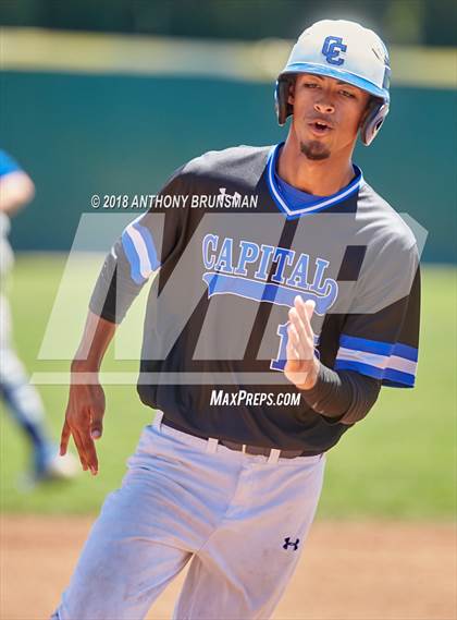 Thumbnail 3 in Capital Christian vs. El Dorado (CIF SJS D4 Final - Game 2) photogallery.