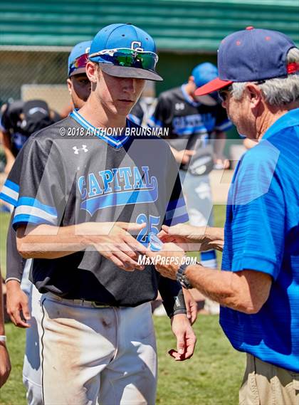 Thumbnail 3 in Capital Christian vs. El Dorado (CIF SJS D4 Final - Game 2) photogallery.