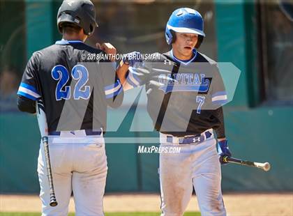 Thumbnail 1 in Capital Christian vs. El Dorado (CIF SJS D4 Final - Game 2) photogallery.