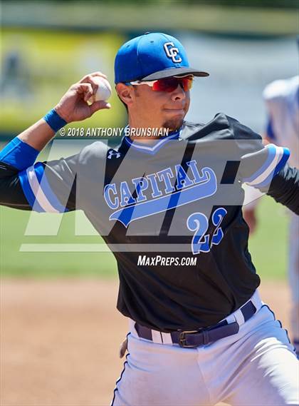 Thumbnail 1 in Capital Christian vs. El Dorado (CIF SJS D4 Final - Game 2) photogallery.