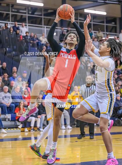 Thumbnail 2 in Penfield vs. Greece Athena (NYSPHSAA Section V Class AA Final) photogallery.