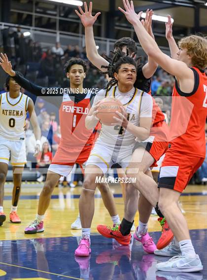Thumbnail 3 in Penfield vs. Greece Athena (NYSPHSAA Section V Class AA Final) photogallery.