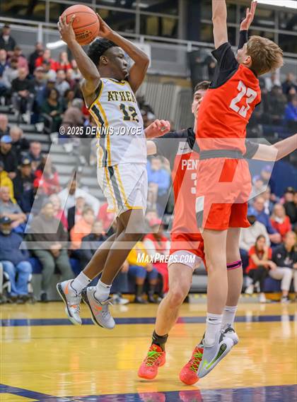 Thumbnail 3 in Penfield vs. Greece Athena (NYSPHSAA Section V Class AA Final) photogallery.