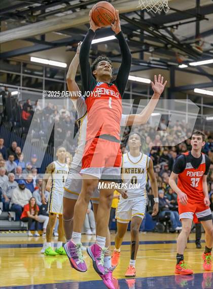 Thumbnail 1 in Penfield vs. Greece Athena (NYSPHSAA Section V Class AA Final) photogallery.