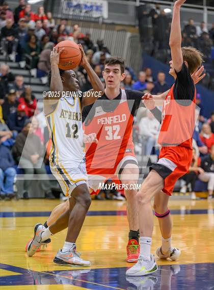 Thumbnail 2 in Penfield vs. Greece Athena (NYSPHSAA Section V Class AA Final) photogallery.