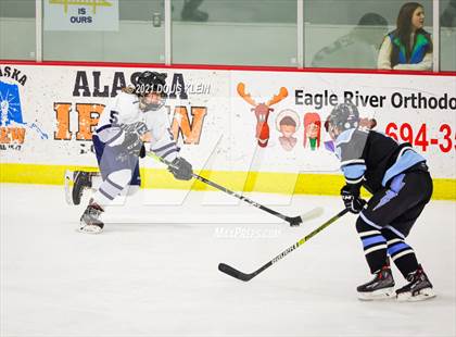 Thumbnail 1 in Eagle River vs Chugiak (Battle of the Bridge) photogallery.