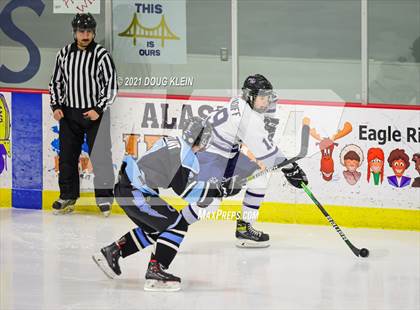 Thumbnail 1 in Eagle River vs Chugiak (Battle of the Bridge) photogallery.