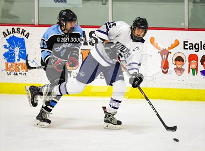 Thumbnail 1 in Eagle River vs Chugiak (Battle of the Bridge) photogallery.