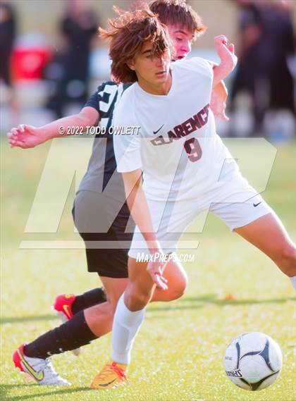 Thumbnail 2 in Clarence vs McQuaid Jesuit (NYSPHSAA Class AA Regional) photogallery.