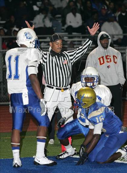 Thumbnail 3 in Jordan @ Crenshaw (CIF LACS Playoffs ) photogallery.