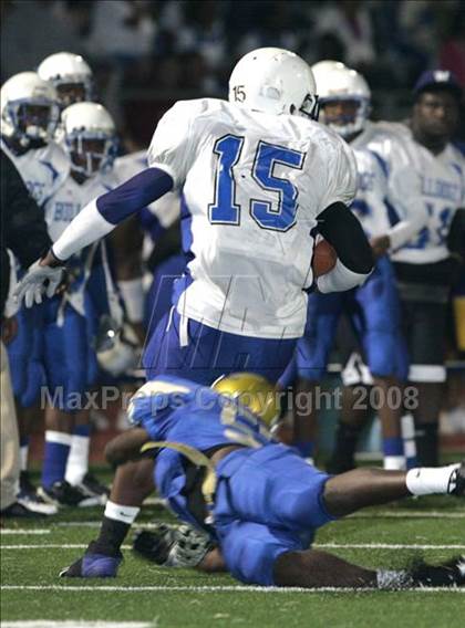 Thumbnail 2 in Jordan @ Crenshaw (CIF LACS Playoffs ) photogallery.