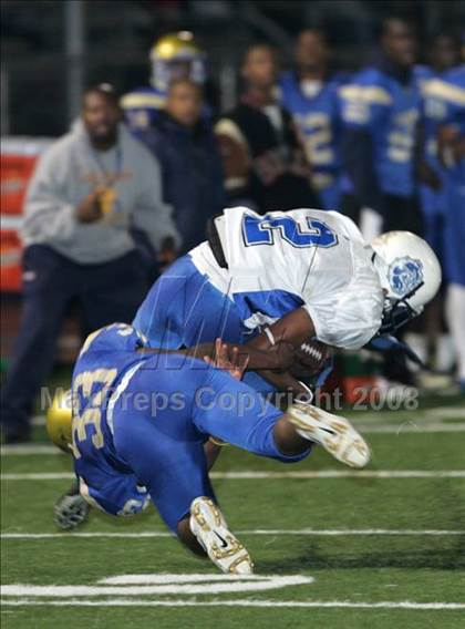 Thumbnail 1 in Jordan @ Crenshaw (CIF LACS Playoffs ) photogallery.