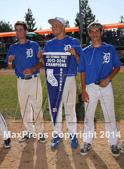 Thumbnail 3 in Davis vs. St. Mary's (CIF SJS D1 Final - Game 3) photogallery.