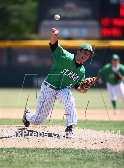 Thumbnail 1 in Davis vs. St. Mary's (CIF SJS D1 Final - Game 3) photogallery.