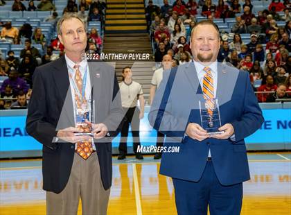Thumbnail 1 in Apex Friendship vs. Chambers (NCHSAA 4A Final) (2 of 2 - pre-game, post-game, awards, team photos) photogallery.
