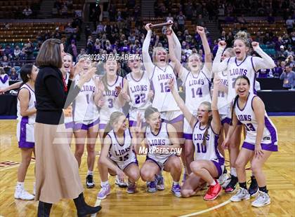 Thumbnail 1 in Lutheran vs. Berthoud (CHSAA 4A Great 8) photogallery.