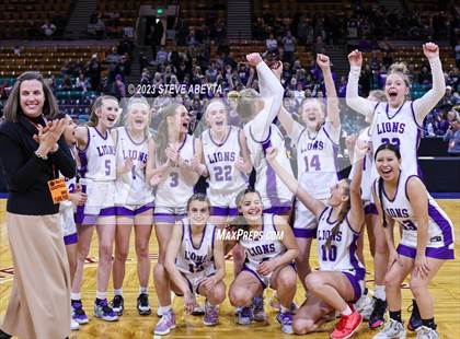 Thumbnail 2 in Lutheran vs. Berthoud (CHSAA 4A Great 8) photogallery.