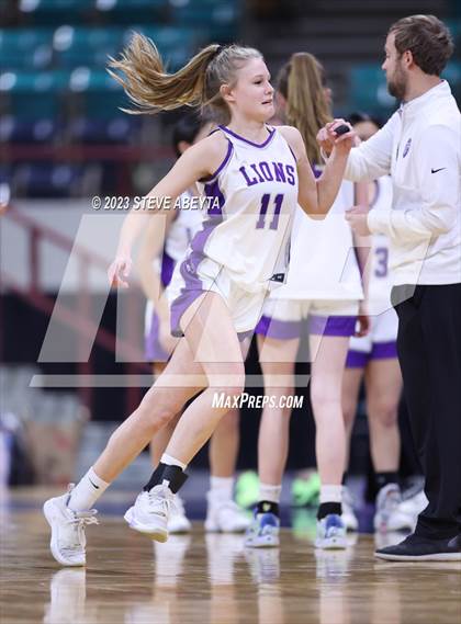 Thumbnail 1 in Lutheran vs. Berthoud (CHSAA 4A Great 8) photogallery.