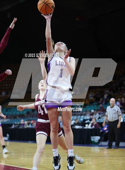 Thumbnail 2 in Lutheran vs. Berthoud (CHSAA 4A Great 8) photogallery.