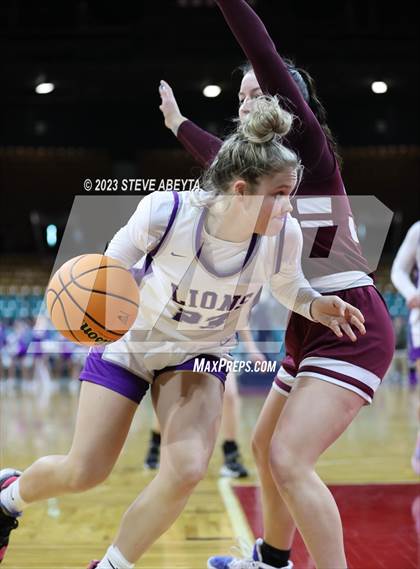 Thumbnail 1 in Lutheran vs. Berthoud (CHSAA 4A Great 8) photogallery.