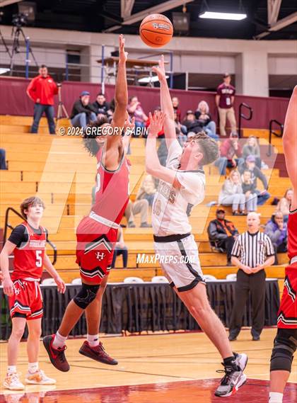 Thumbnail 3 in Hoosac Valley @ Pioneer Valley Regional (Spalding Hoophall Classic) photogallery.