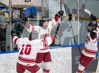 Thumbnail 2 in Concord vs. Hanover (NHIAA Semifinal) photogallery.