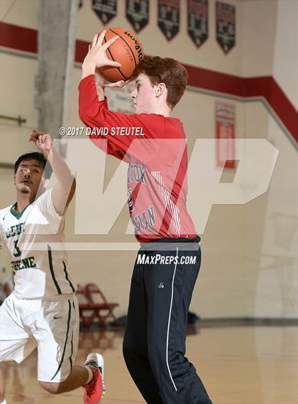 Thumbnail 1 in Stockton Christian vs. Leroy Greene Academy (Viking Classic) photogallery.