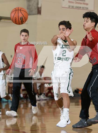 Thumbnail 2 in Stockton Christian vs. Leroy Greene Academy (Viking Classic) photogallery.