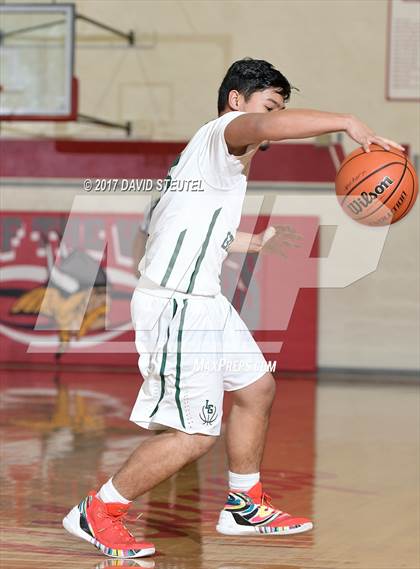 Thumbnail 1 in Stockton Christian vs. Leroy Greene Academy (Viking Classic) photogallery.