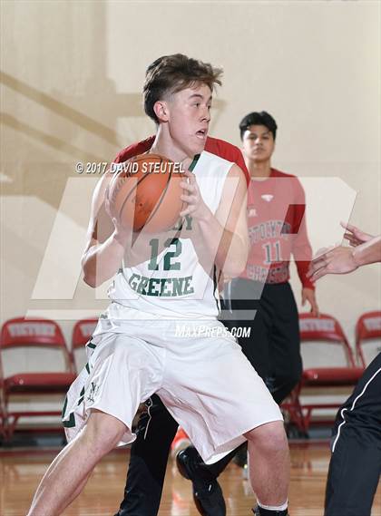 Thumbnail 3 in Stockton Christian vs. Leroy Greene Academy (Viking Classic) photogallery.