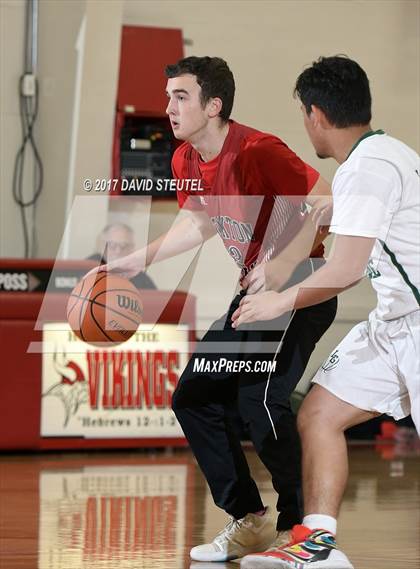 Thumbnail 3 in Stockton Christian vs. Leroy Greene Academy (Viking Classic) photogallery.