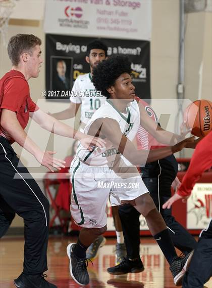 Thumbnail 3 in Stockton Christian vs. Leroy Greene Academy (Viking Classic) photogallery.