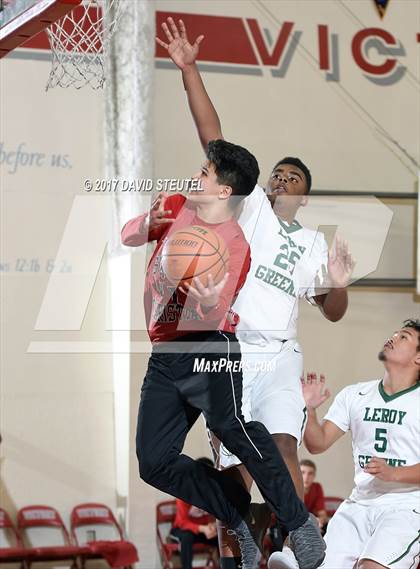 Thumbnail 2 in Stockton Christian vs. Leroy Greene Academy (Viking Classic) photogallery.