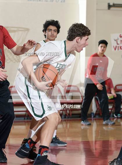 Thumbnail 2 in Stockton Christian vs. Leroy Greene Academy (Viking Classic) photogallery.
