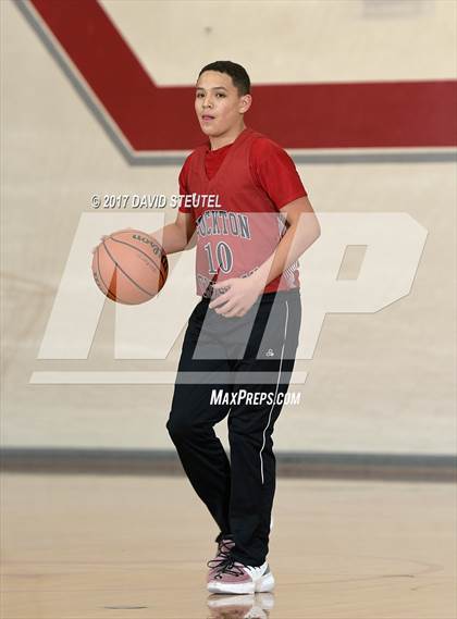 Thumbnail 1 in Stockton Christian vs. Leroy Greene Academy (Viking Classic) photogallery.