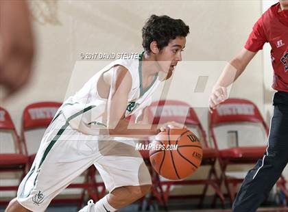 Thumbnail 2 in Stockton Christian vs. Leroy Greene Academy (Viking Classic) photogallery.