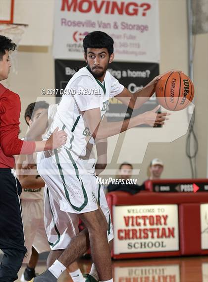 Thumbnail 3 in Stockton Christian vs. Leroy Greene Academy (Viking Classic) photogallery.