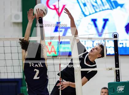 Thumbnail 2 in Cherokee Trail vs. Eaglecrest (CHSAA 5A Round 1) photogallery.