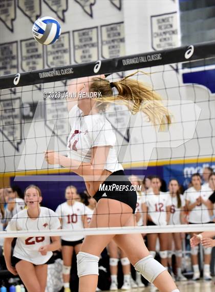 Thumbnail 3 in Huntington Beach vs. Mira Costa (Durango Fall Classic) photogallery.