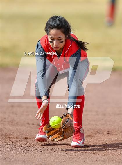 Thumbnail 1 in Fernley vs. Truckee (Yerington Tournament) photogallery.